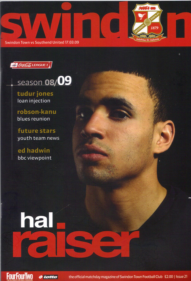 <b>Tuesday, March 17, 2009</b><br />vs. Southend United (Home)